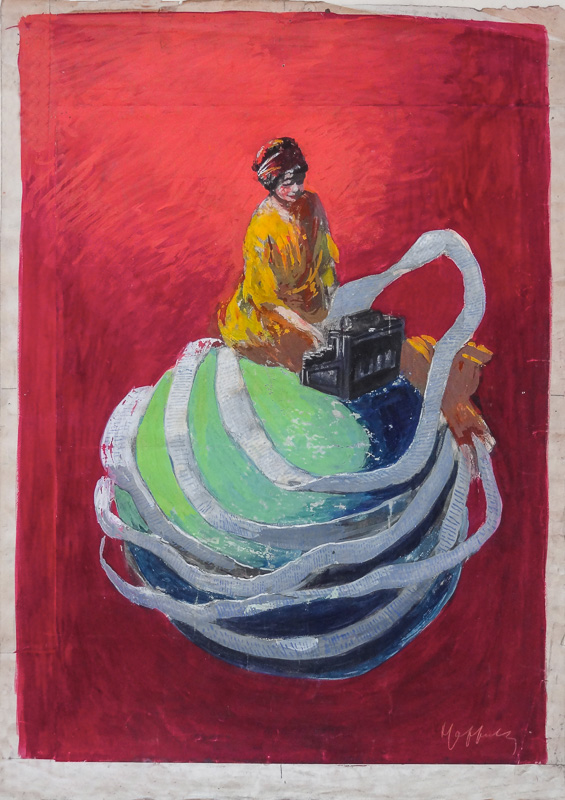 Esquisse publicitaire : Sténotype