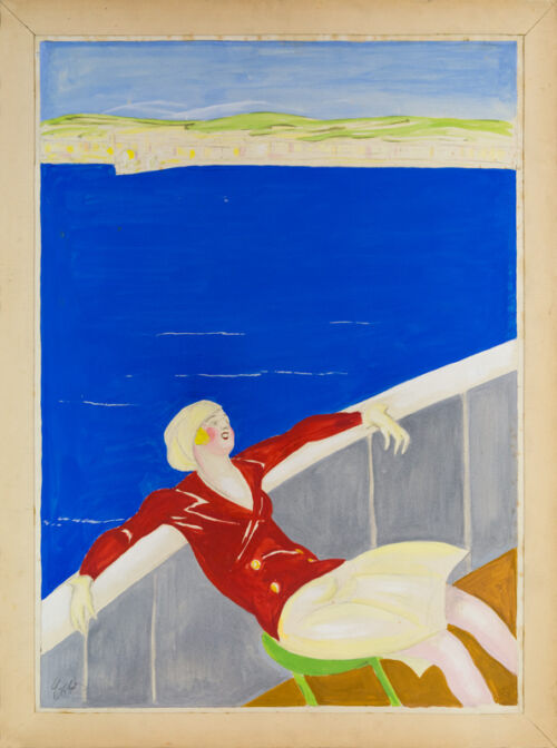 Esquisse publicitaire : Syndicat de Nice