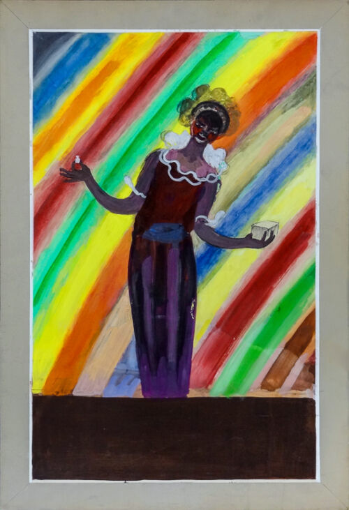 Esquisse publicitaire : Teinture