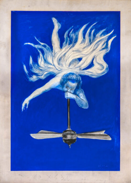 Esquisse publicitaire : Ventilateur