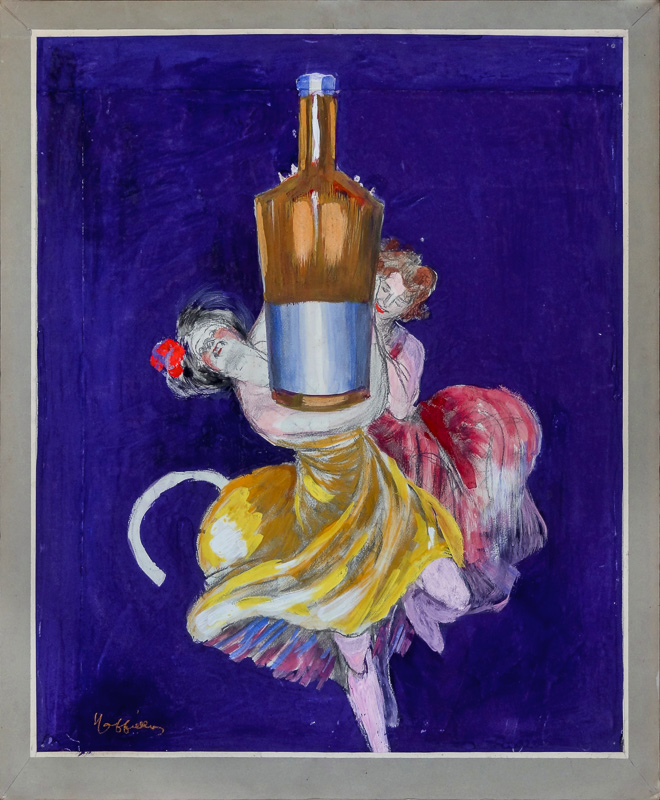 Advertising sketch photo: Vermouth