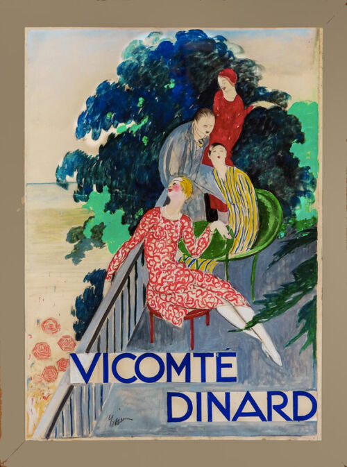 Esquisse publicitaire : Vicomté Dinard