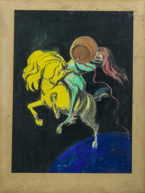 Esquisse publicitaire : Vin