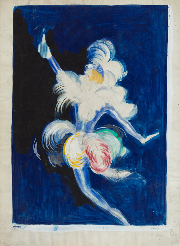 Advertising sketch: Sparkling wine