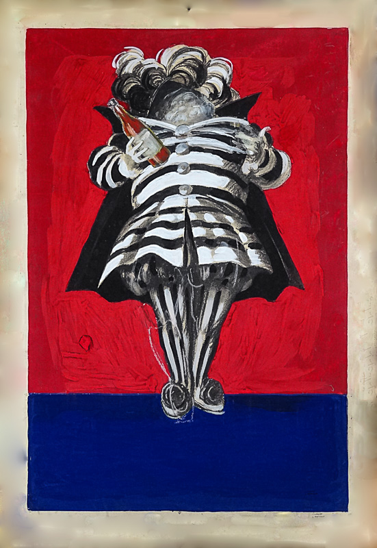 Esquisse publicitaire : Whisky