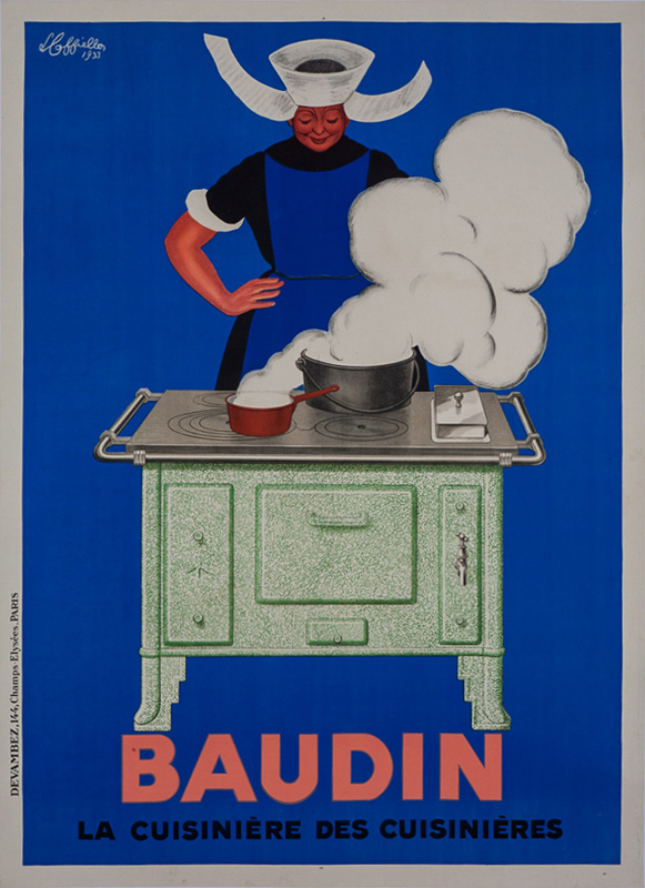 Advertising lithograph: Baudin