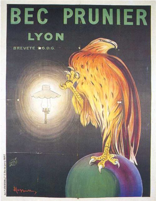 Lithographie publicitaire : Bec Prunier