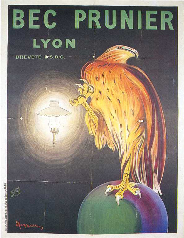 Lithographie publicitaire : Bec Prunier
