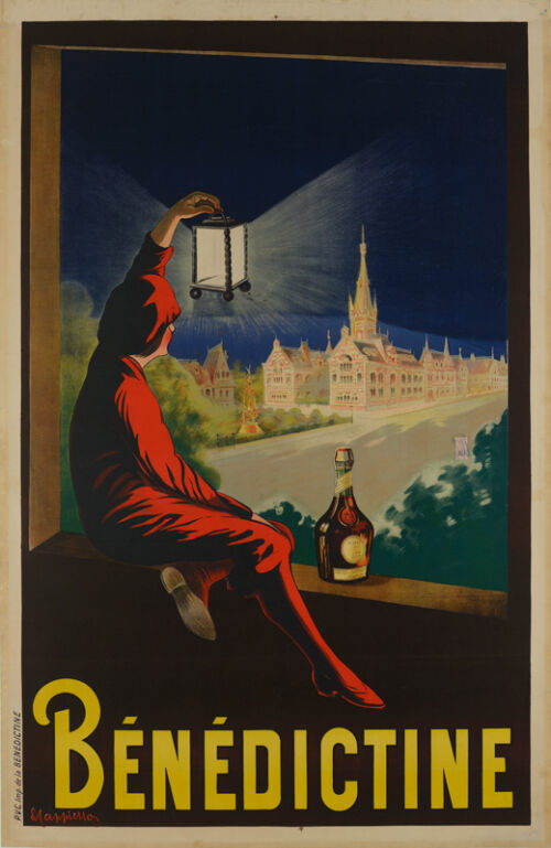 1907 - Un personnage habillé de rouge