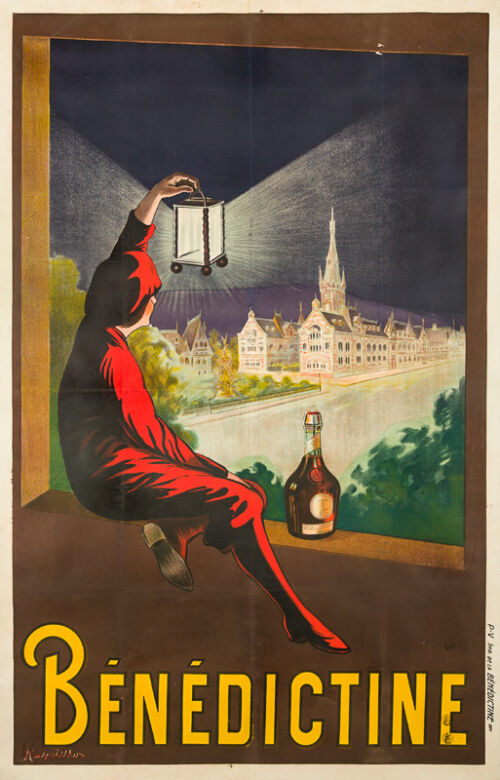 Lithographie publicitaire : Bénédictine