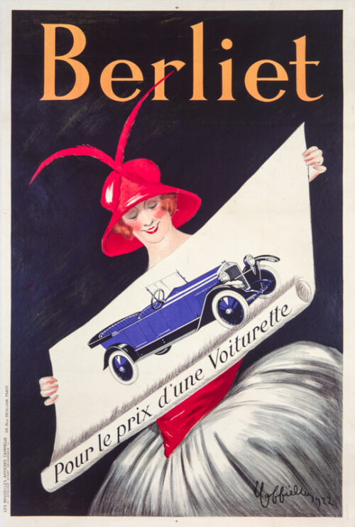Lithographie publicitaire : Berliet