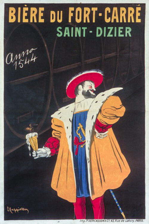 Lithographie publicitaire : Bière du Fort-Carré