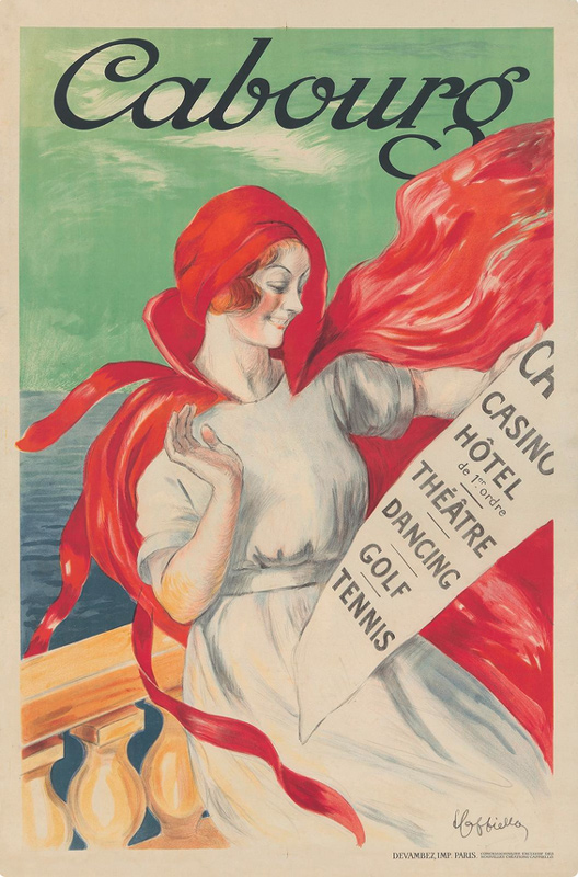 Lithographie publicitaire : Cabourg