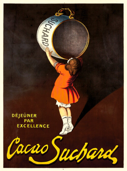 Lithographie publicitaire : Cacao Suchard
