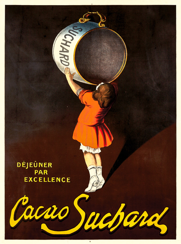 Lithographie publicitaire : Cacao Suchard