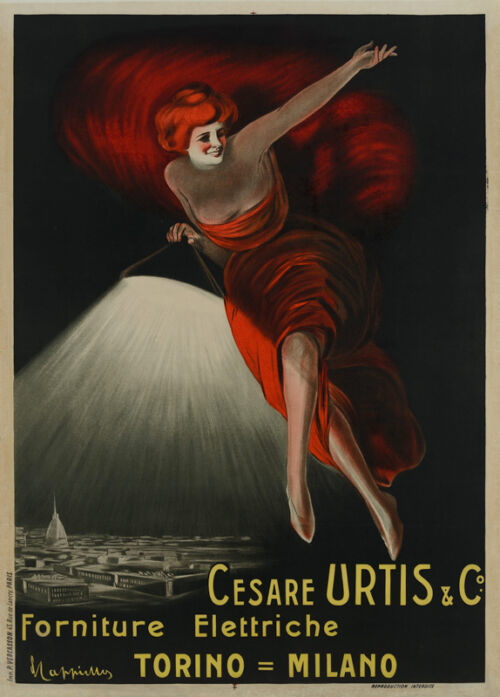 Lithographie publicitaire : Cesare Urtis & C°