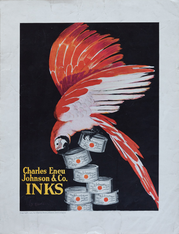 Lithographie publicitaire : Charles Eneu / Johnson & Co