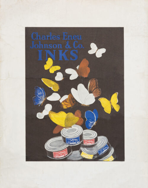 Lithographie publicitaire : Charles Eneu / Johnson & Co
