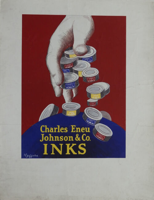 Lithographie publicitaire : Charles Eneu Johnson & Co