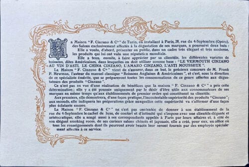 1905 - Sur la partie illustrée par Cappiello