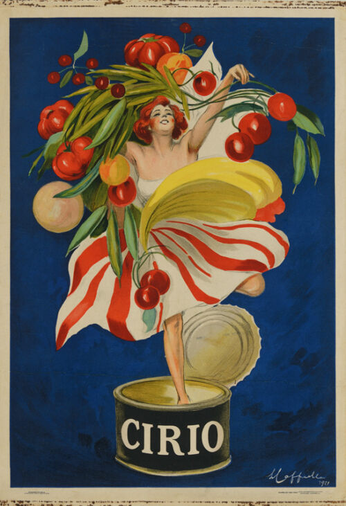 Lithographie publicitaire : Cirio