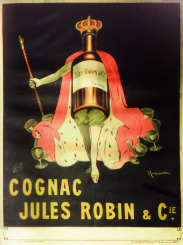 Lithographie publicitaire : Cognac Jules Robin & Cie.