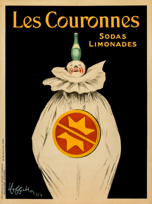 Lithographie publicitaire : Couronnes (Les)