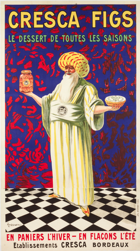 Advertising maquette: Cresca Figs