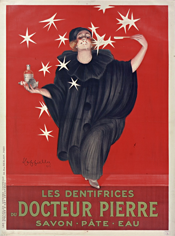 Advertising lithograph: Dr. Pierre's Toothpastes