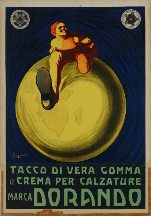 Lithographie publicitaire : Dorando