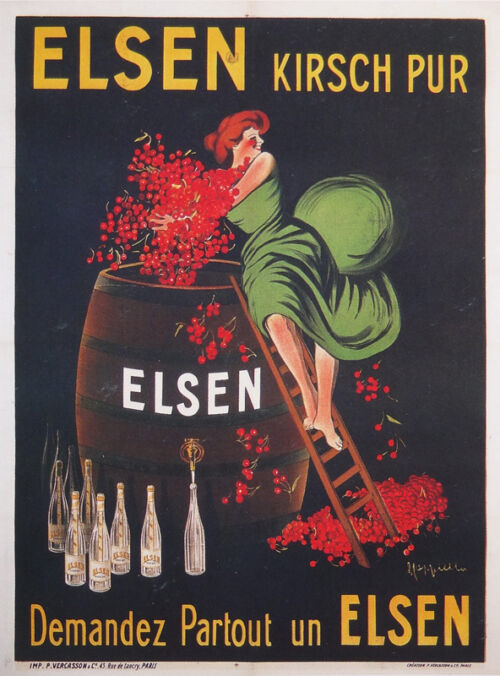 Lithographie publicitaire : Elsen