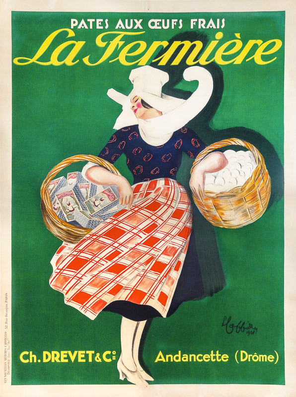 Advertising lithograph: The Farmer's Wife