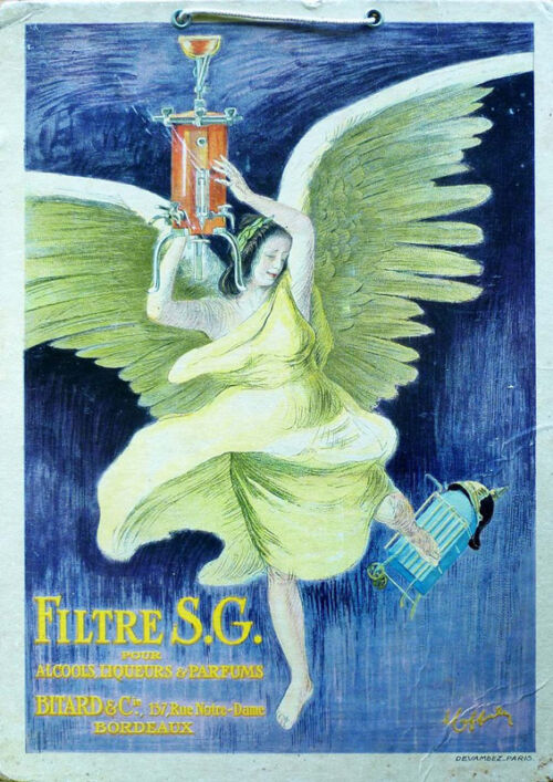Lithographie publicitaire : Filtre S.G.