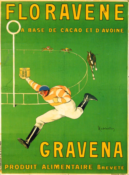 Lithographie publicitaire : Floravene / Gravena