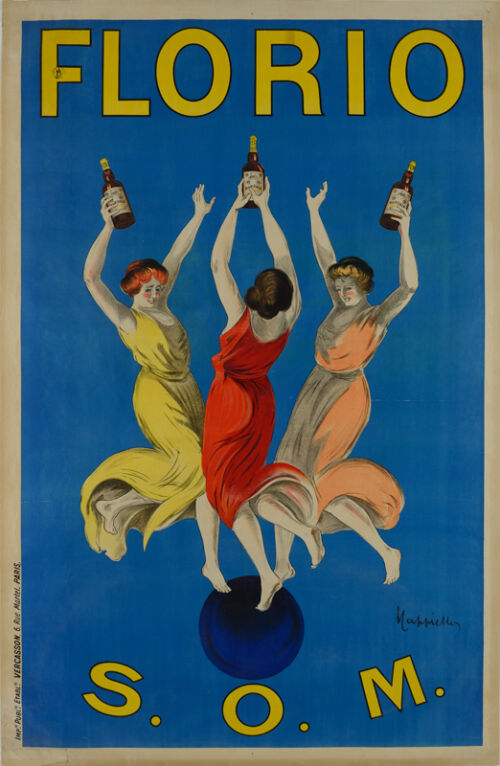Lithographie publicitaire : Florio / S.O.M.