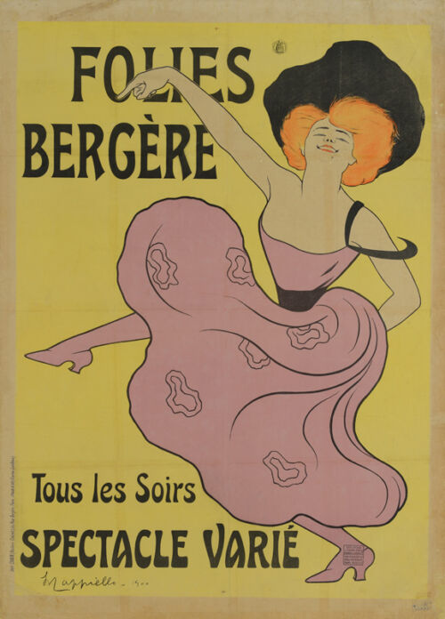 1900 - Une danseuse nous invite à voir le spectacle. - Leonetto Cappiello