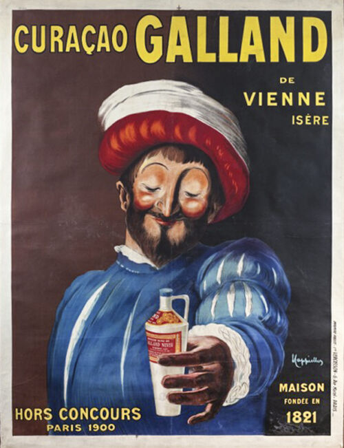 Lithographie publicitaire : Galland