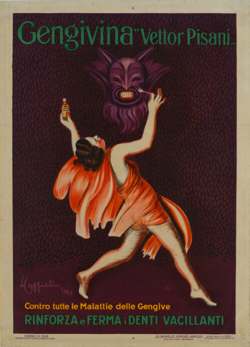 Lithographie publicitaire : Gengivina