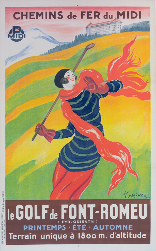 1929 - Une golfeuse