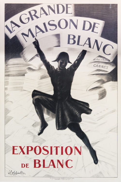 Lithographie publicitaire : Grande Maison de Blanc (La)