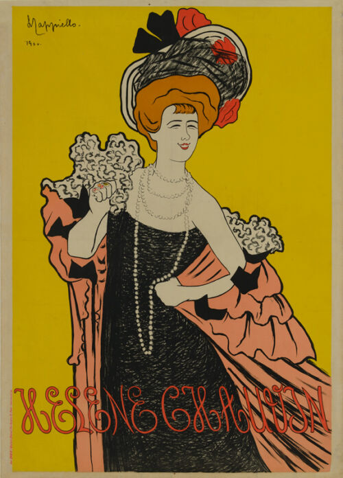 Lithographie publicitaire : Hélène Chauvin