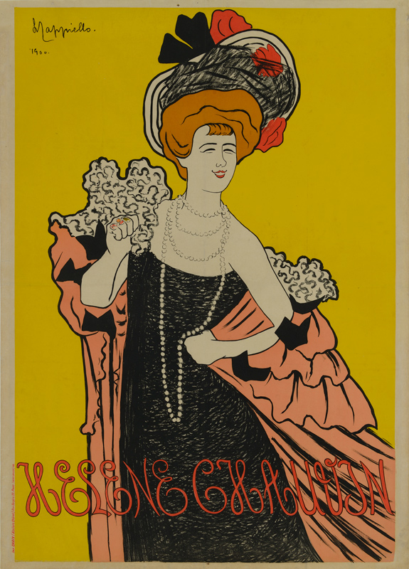 Lithographie publicitaire : Hélène Chauvin