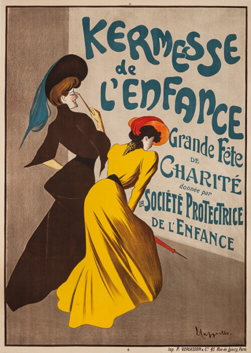 Lithographie publicitaire : Kermesse de l'Enfance