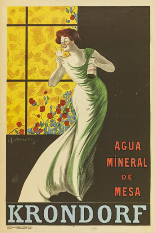 Lithographie publicitaire : Krondorf