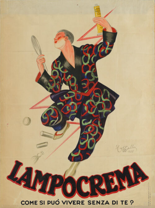 Lithographie publicitaire : Lampocrema