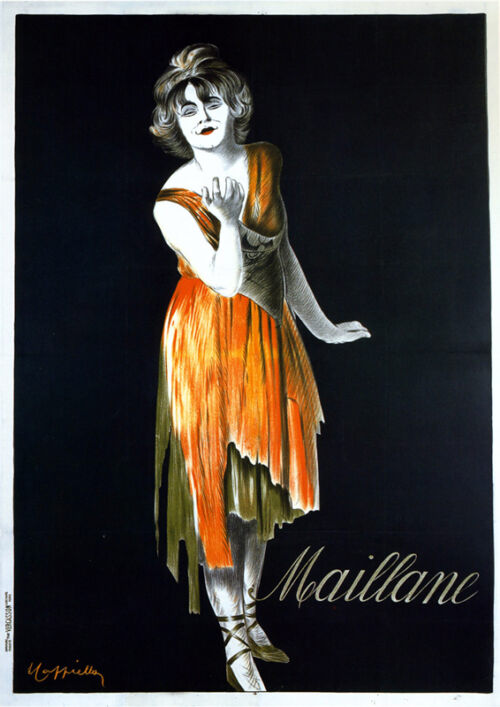Lithographie publicitaire : Maillane