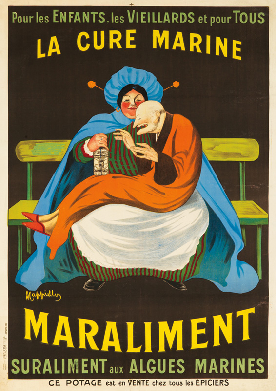 Advertising lithograph: Maraliment