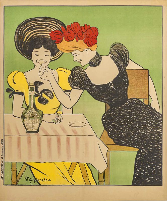1901004Z1 and 1901004Z2: 1904 - Two women sitting at a table