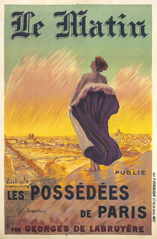 Lithographie publicitaire : Matin (Le)