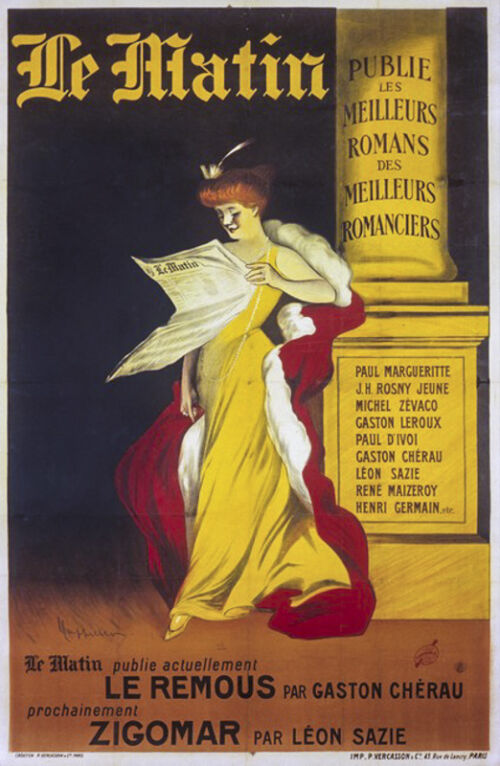 Lithographie publicitaire : Matin (Le)